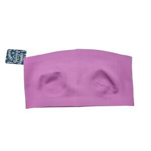 Free People Nina Bandeau Bralette Electric‎ Orchid Size XS NWT